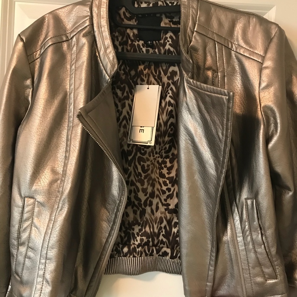 Gold/Silver Rampage Metallic Jacket - Size Small